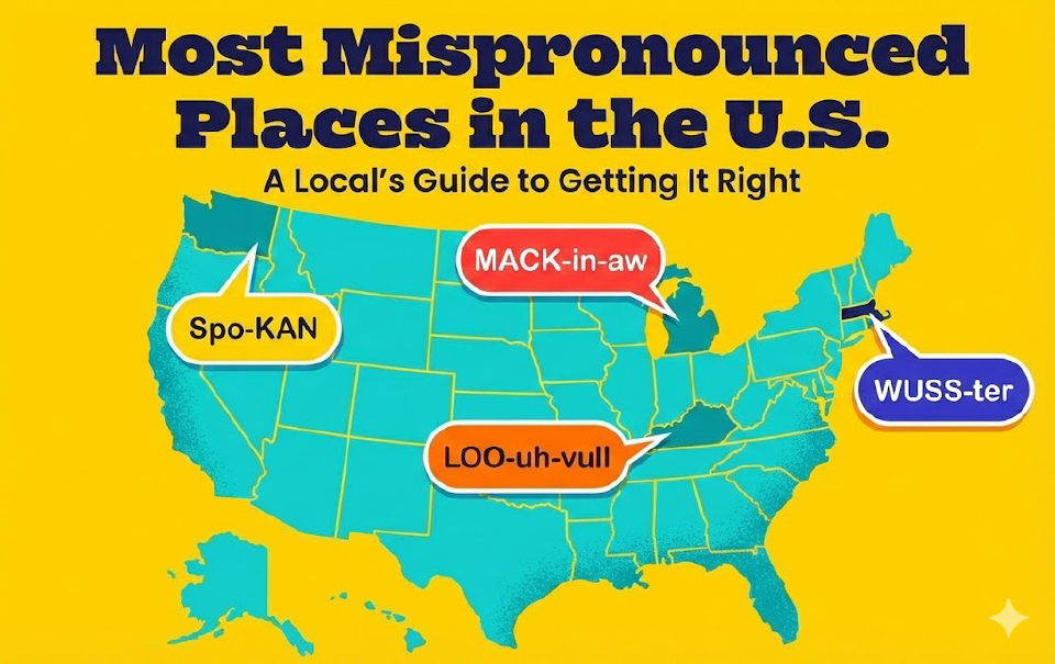 Most Mispronounced Places in the U.S. thumbnail